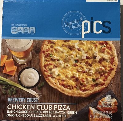 Chicken Club Pizza