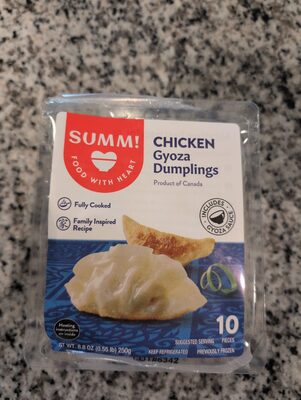 Chicken Gyoza Dumplings