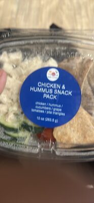 CHICKEN & HUMMUS SNACK PACK