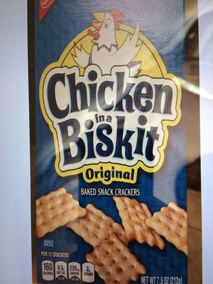 Chicken in a Biskit Original Baked Snack Crackers