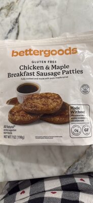 Chicken & Maple Breakfast Sausage Patties
