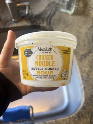 Chicken Noodle Kettle-Cooked Soup