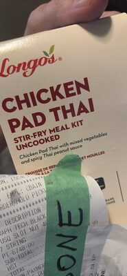 CHICKEN PAD THAI STIR-FRY MEAL KIT UNCOOKED