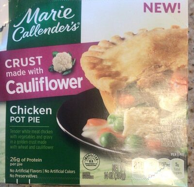 Chicken Pot Pie - Cauliflower Crust