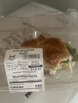 Chicken Salad Croissant