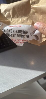 Chicken Sausage Breakfast Burrito