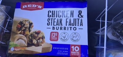 Chicken & Steak Fajita Burrito