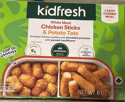 Chicken Sticks & Potato Tots