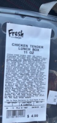 CHICKEN TENDER LUNCH BOX