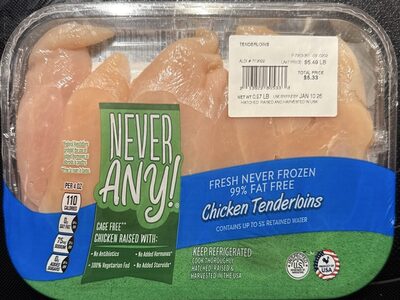Chicken Tenderloins Cage Free