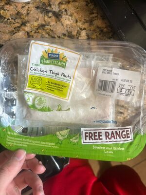 Chicken thigh fillets