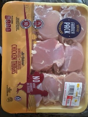 Chicken Thighs Boneless Skinless All Natural