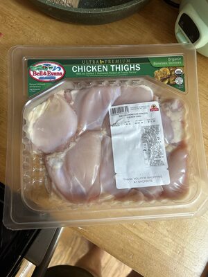 Chicken Thighs Organis Boneless Skinless
