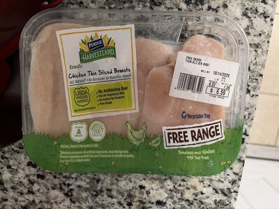 Chicken Thin Sliced breasts