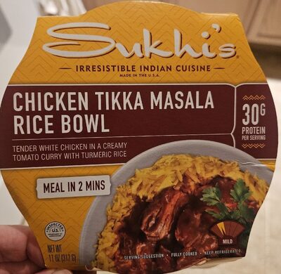 Chicken Tikka Masala Rice Bowl
