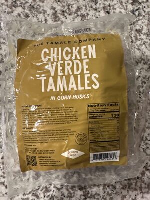 Chicken Verde Tamales