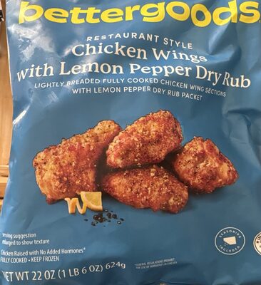 Chicken Wings with Lemon Pepper Dry Rub