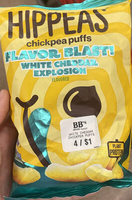 Chickpea Puffs - Vegan White Cheddar