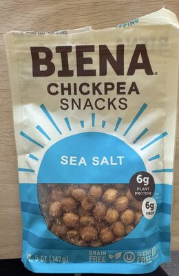 Chickpea Snacks Sea Salt