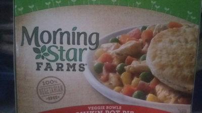 Chik'n pot pie veggie bowls