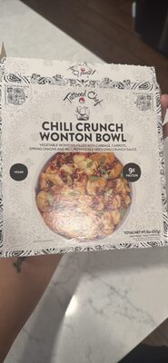 CHILI CRUNCH WONTON BOWL