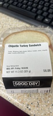 Chipotle Turkey Sandwich