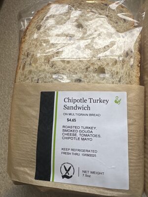 Chipotle Turkey Sandwich
