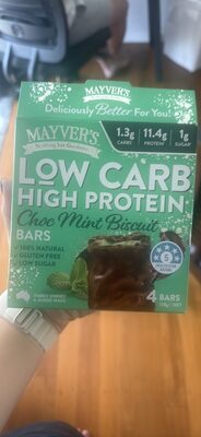 Choc Mint Biscuit Bars