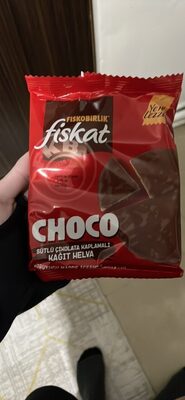 Choco Sütlü Çikolata Kaplamalı Kağıt Helva