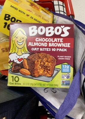 Chocolate Almond Brownie Bites