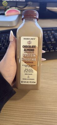 Chocolate Almond Protein Smoothie Beverage