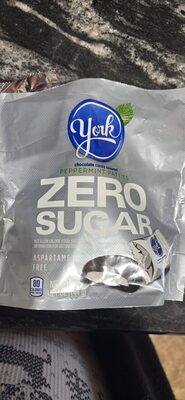 chocolate candy covered PEPPERMINT PATTIES ZERO SUGAR