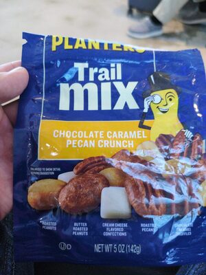 Chocolate Caramel Pecan Crunch Trail Mix