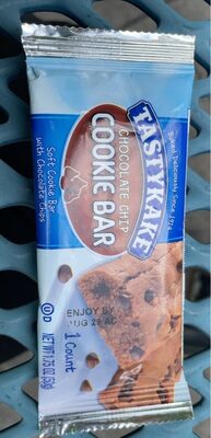 Chocolate chip cookie bar