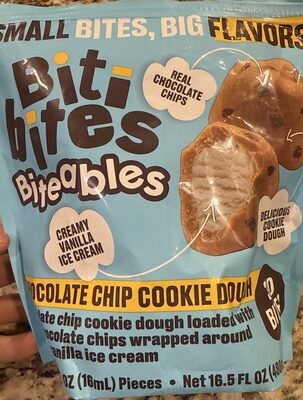 Chocolate Chip Cookie Dough Bites