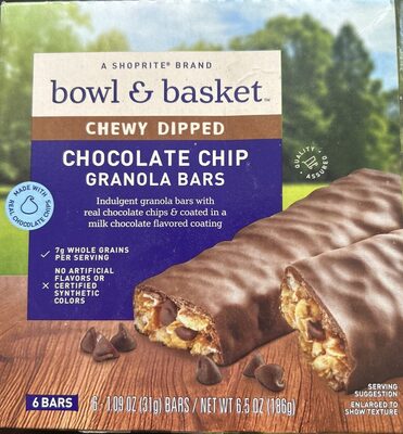 Chocolate Chip Granola Bar