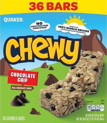 Chocolate Chip Granola Bars