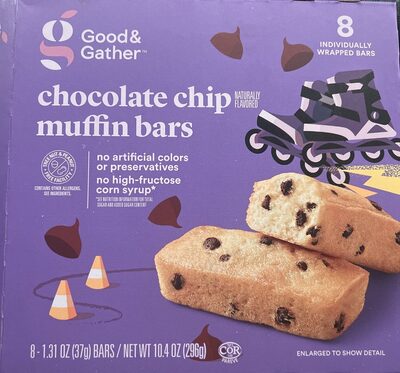 Chocolate Chip Muffin Bars