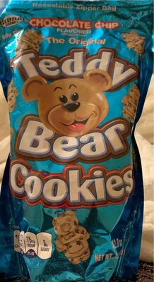 Chocolate Chip Teddy Bear Cookies