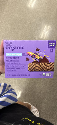 Chocolate Chip Whole Grain Baked Bars