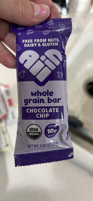 Chocolate Chip Whole Grain Bar