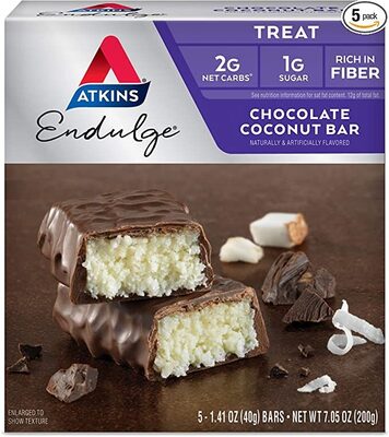 Chocolate coconut bar