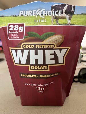 Chocolate Cold Filtered Whey Isolate