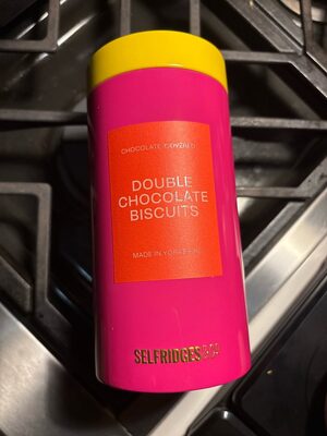 Chocolate Covered Double Chocolate Biscuits