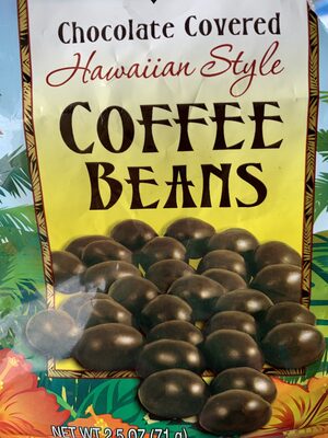 Chocolate Covered Hawaiian Coffee Beans