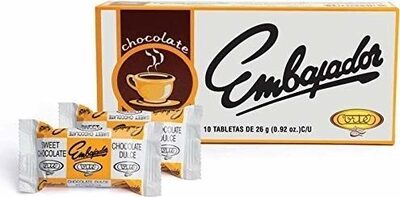 Chocolate de mesa sweet baking chocolate