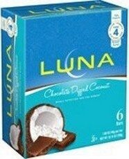 Chocolate dipped coconut whole nutrition bars for women