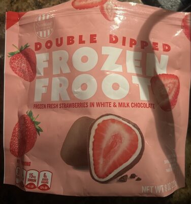 Chocolate Dipped Frozen Strawberries