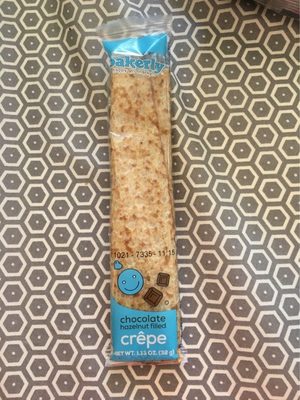 Chocolate filled crepes