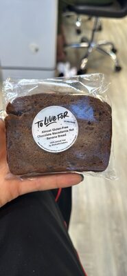 Chocolate Macadamia Nut Banana Bread with Gluten-free Flour